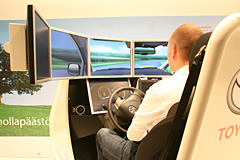 Toyota simulaattori