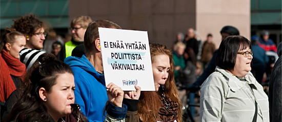 Kuvareportaasi: Peli poikki! – Rikotaan hiljaisuus